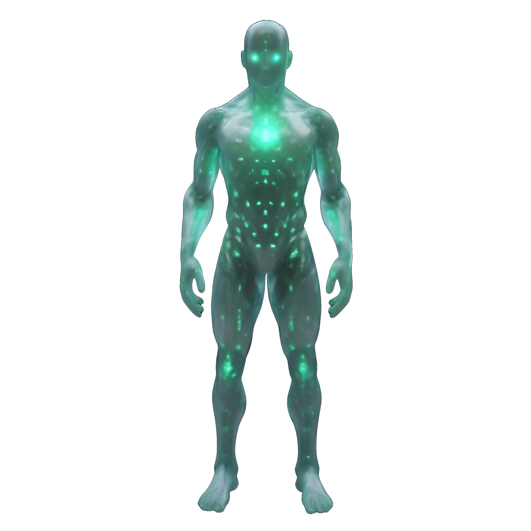 Futuristic Collection - Space Explorers and Synthetics 3D print model_2