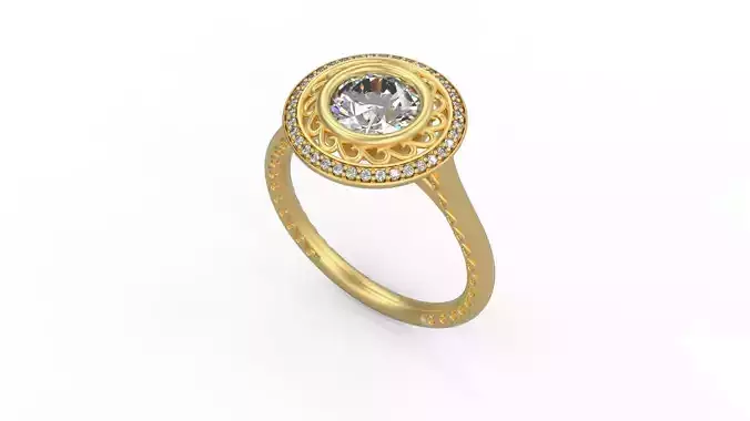 Woman Solitaire 1276