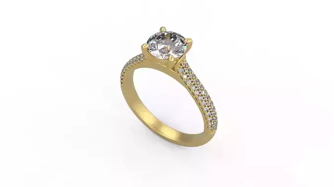 Woman Solitaire 1278