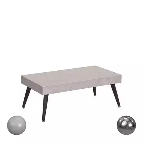 Cedric Rectangular Midcentury Modern Coffee Table