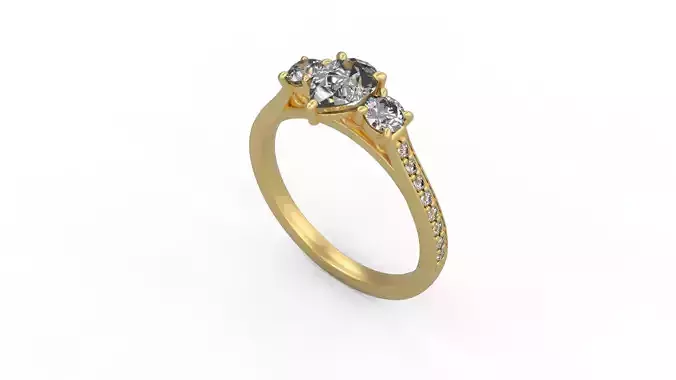 Woman Solitaire 1282