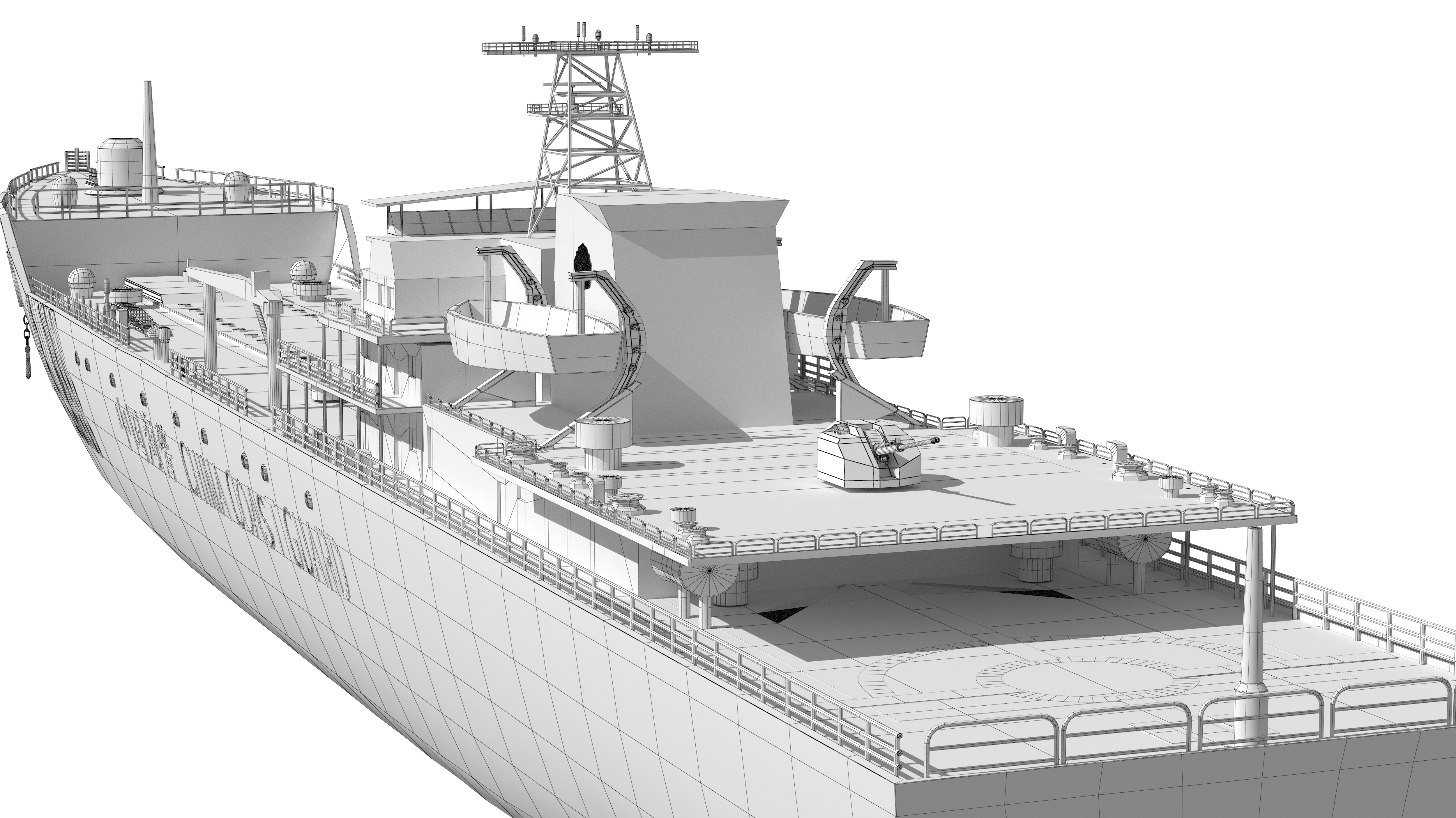 China Coast Guard - Tug 25 3D model_24