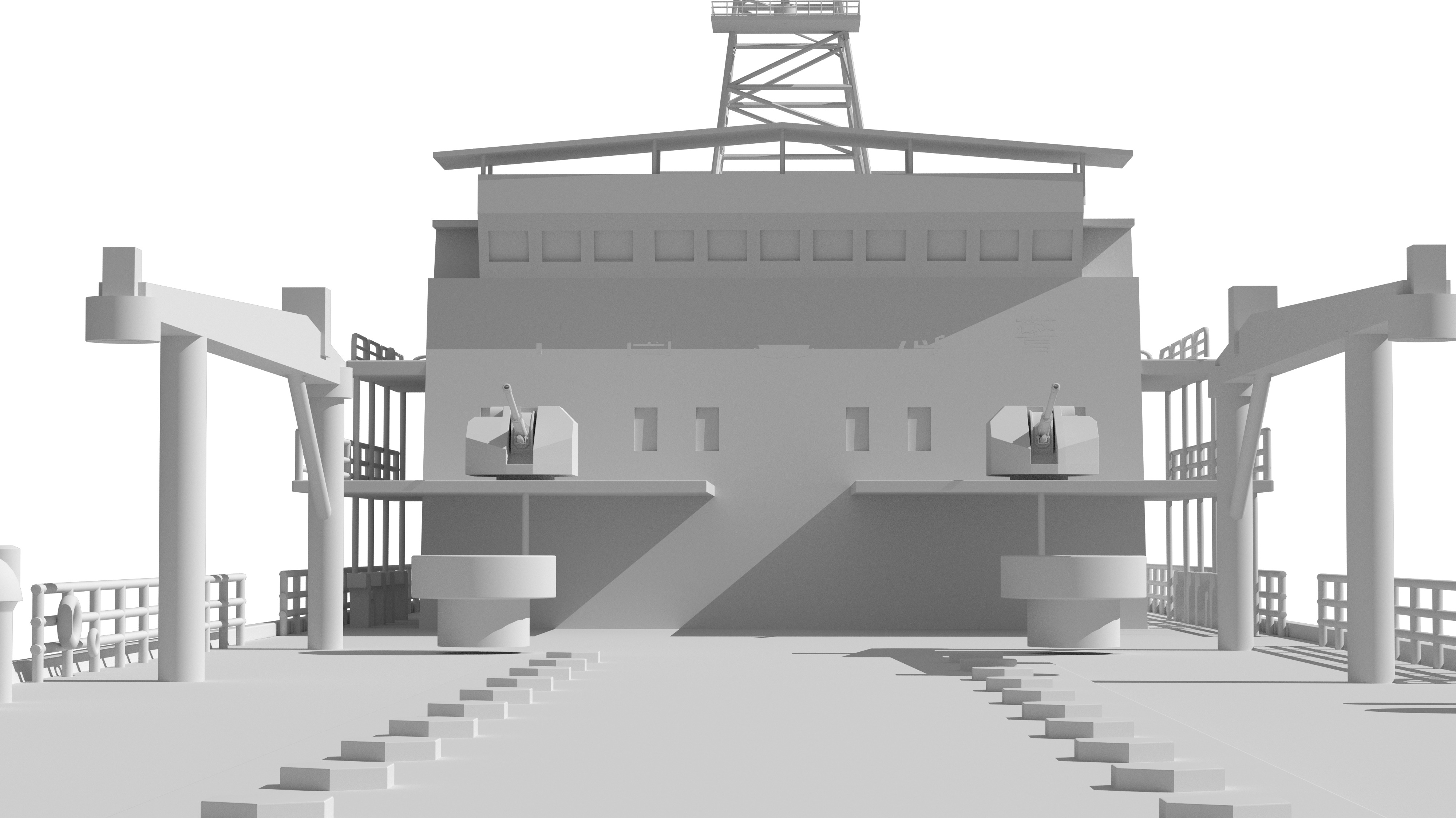 China Coast Guard - Tug 25 3D model_30