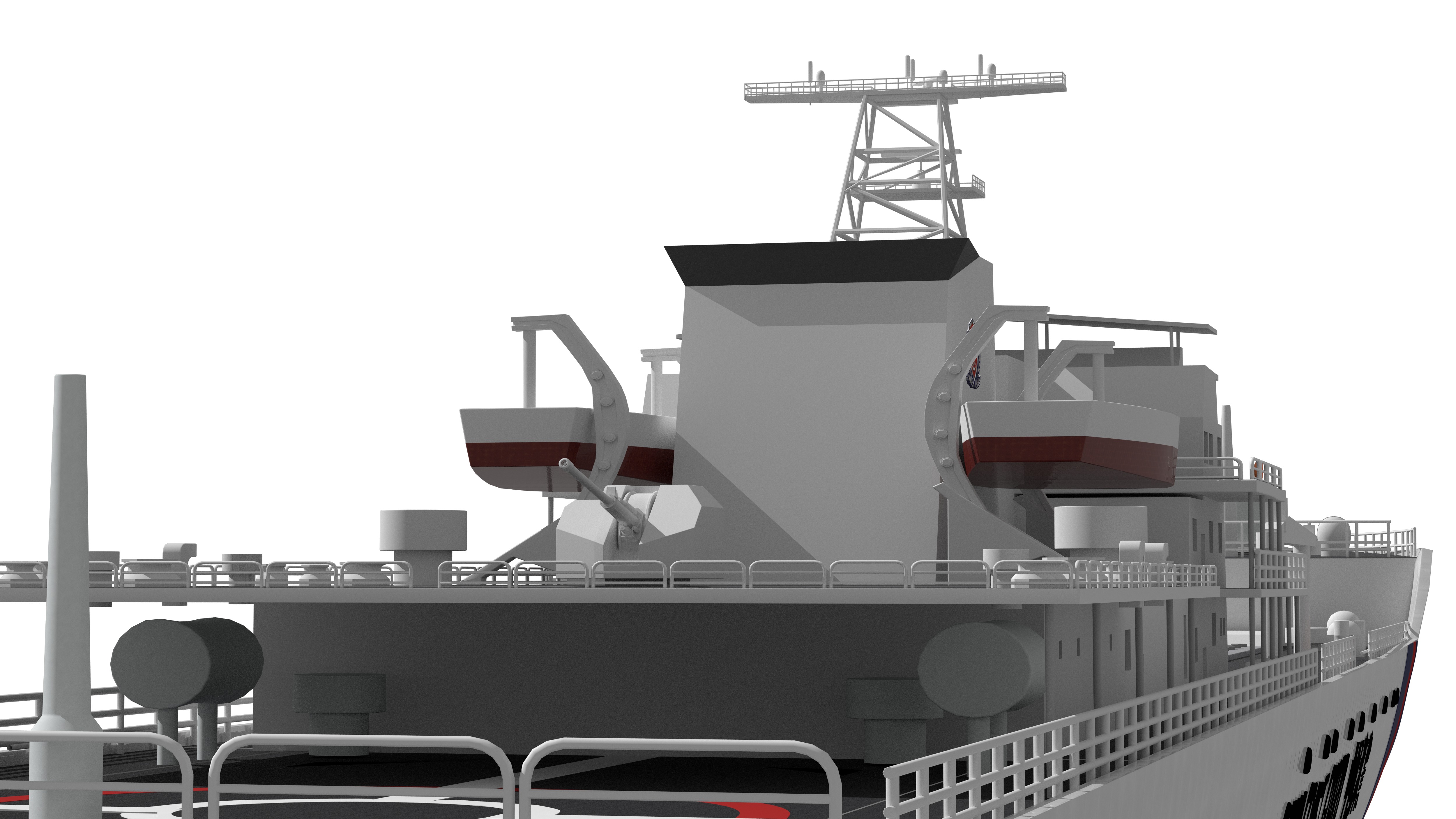 China Coast Guard - Tug 25 3D model_9