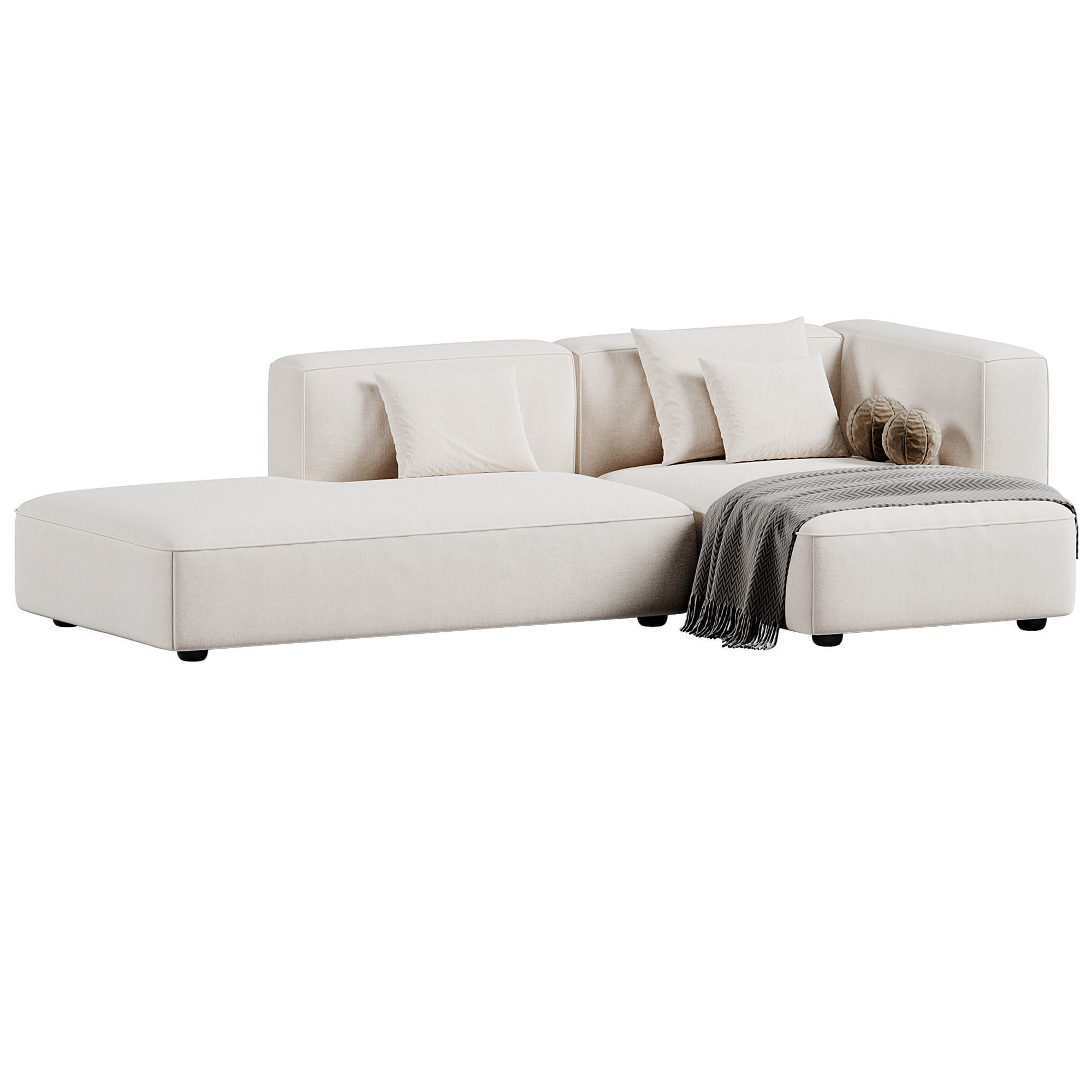 Sofa BUTTER SOFT 3D model_1