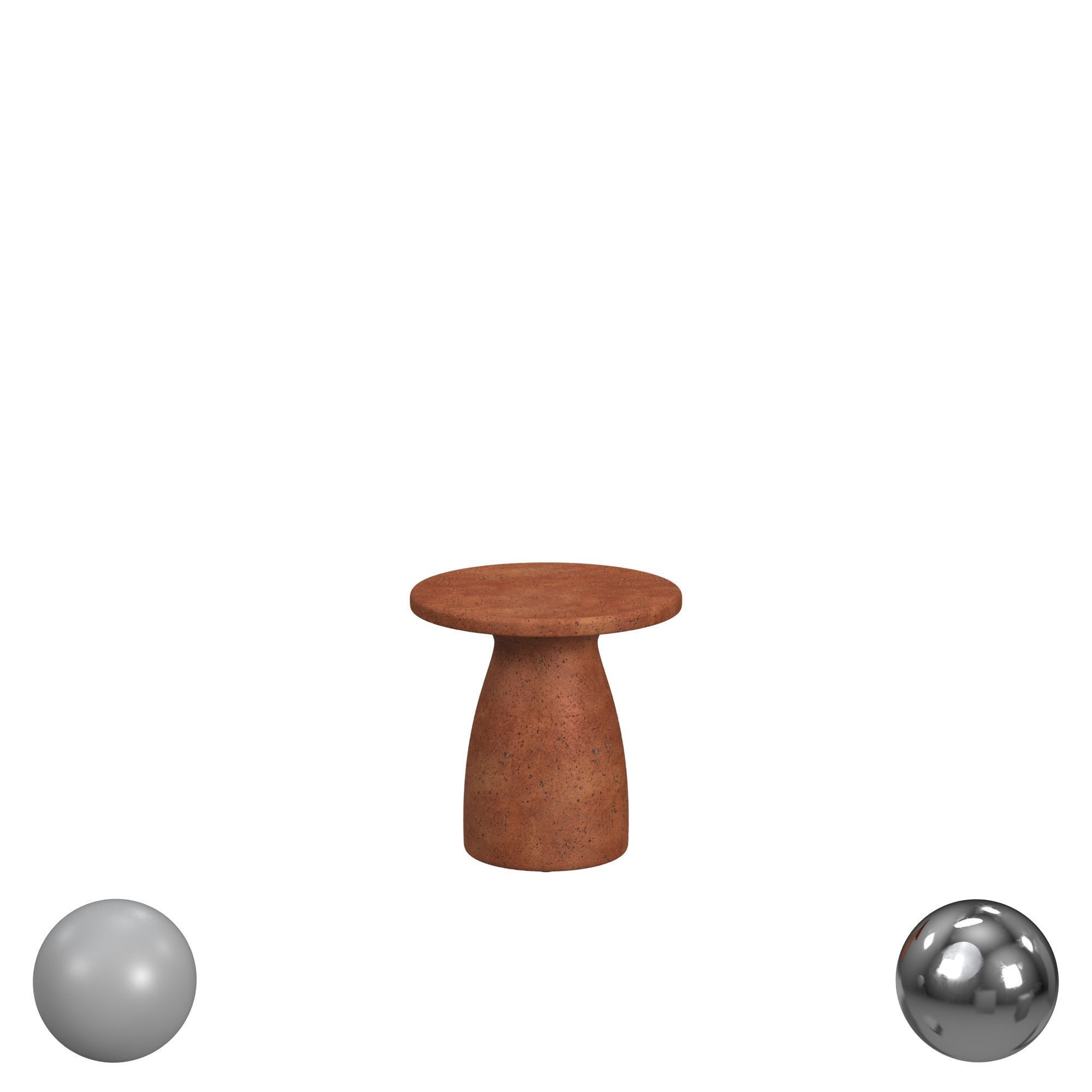 Collins Outdoor Accent Table 3D model_1