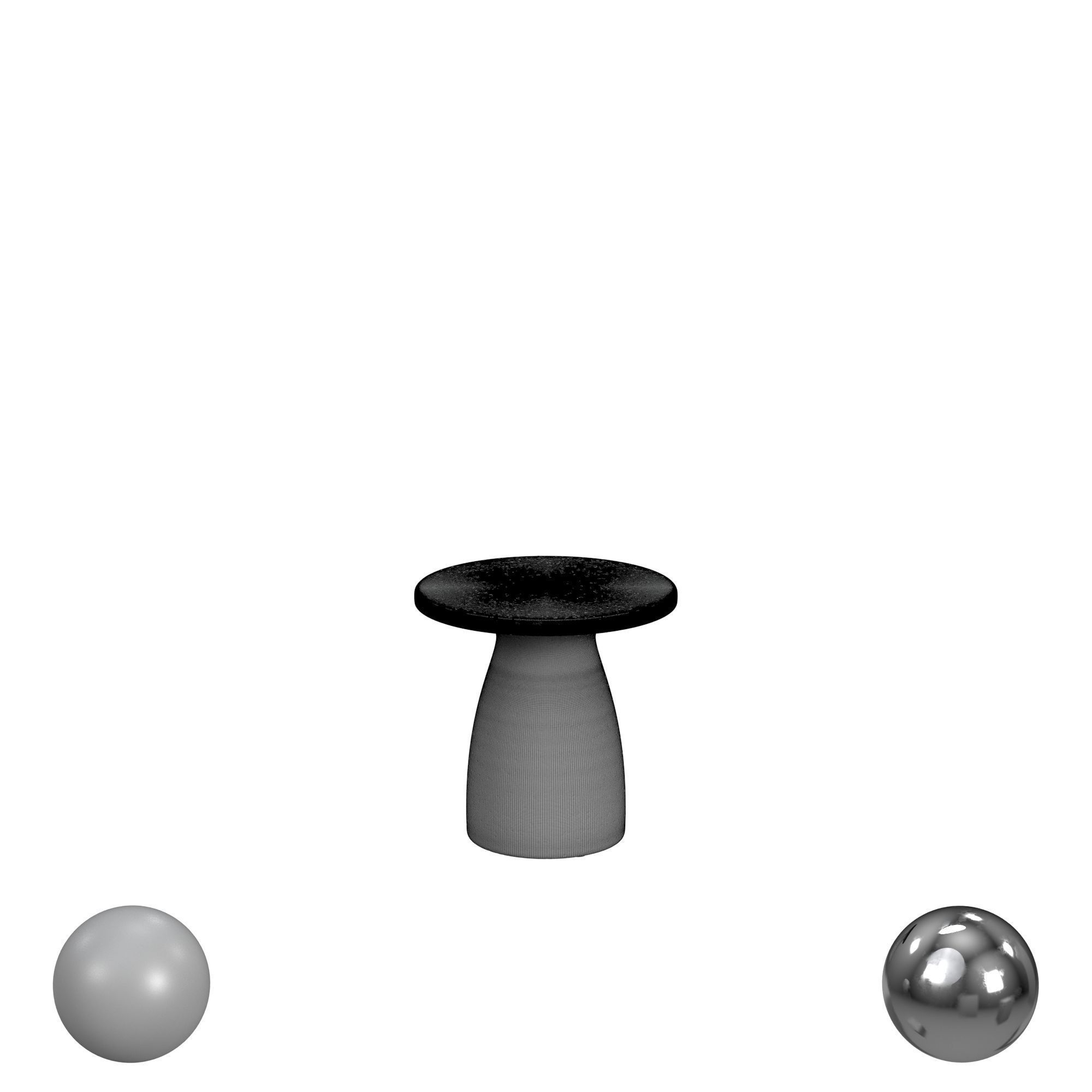 Collins Outdoor Accent Table 3D model_3