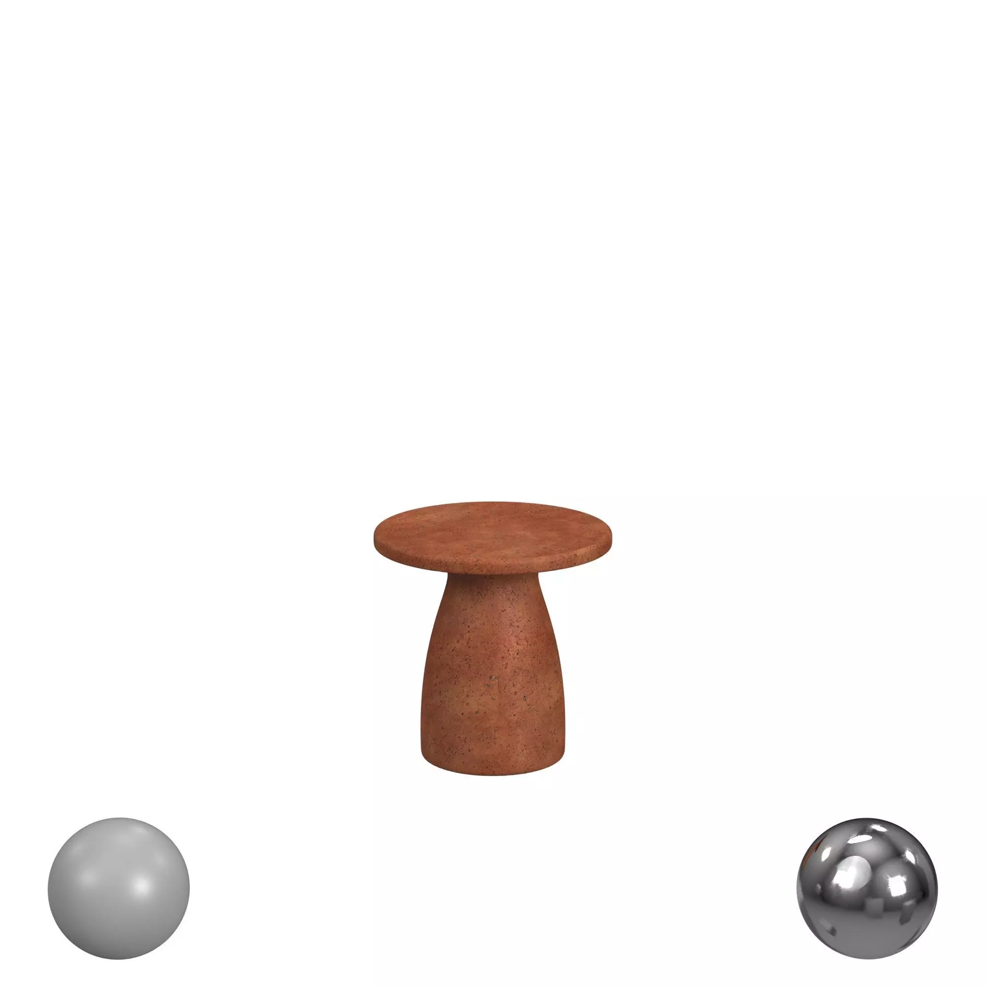 Collins Outdoor Accent Table 3D model_0