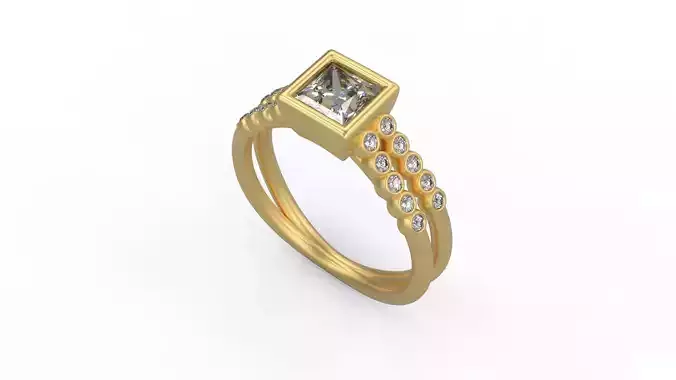 Woman Solitaire 1297