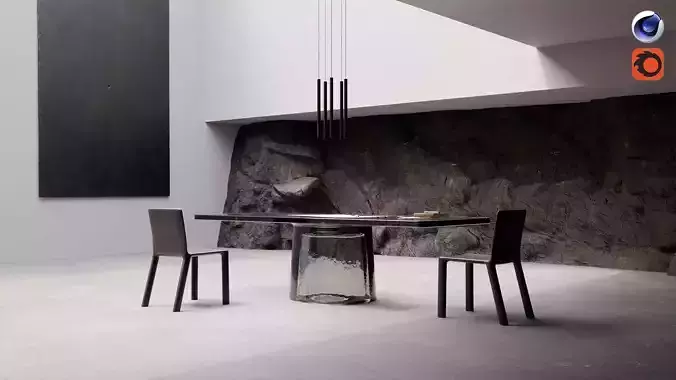 Virtual Location 002 - Cinema 4D Corona scene