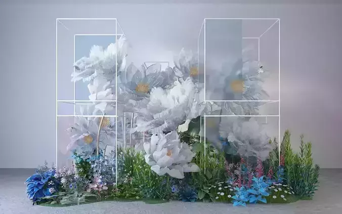 Floristry Fine art display