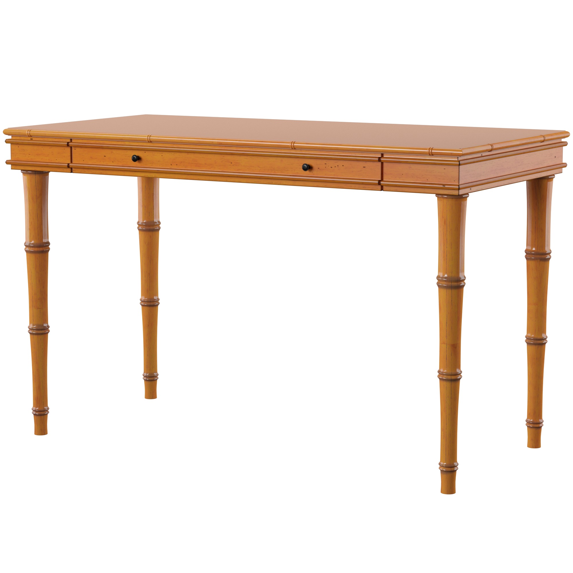 Noely Single Drawer Writing Desk 3D model_5