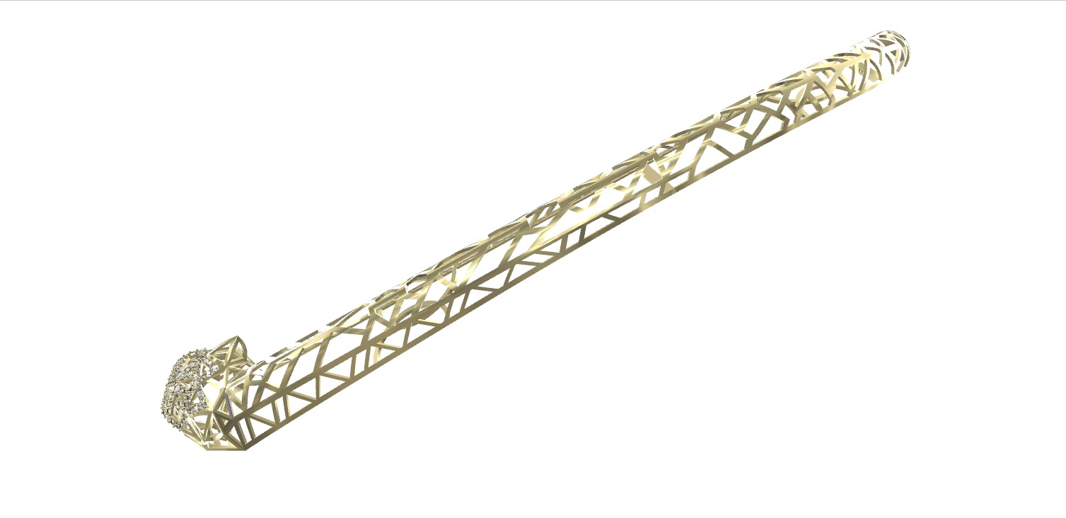 Necklace 3d print model 3D print model_3