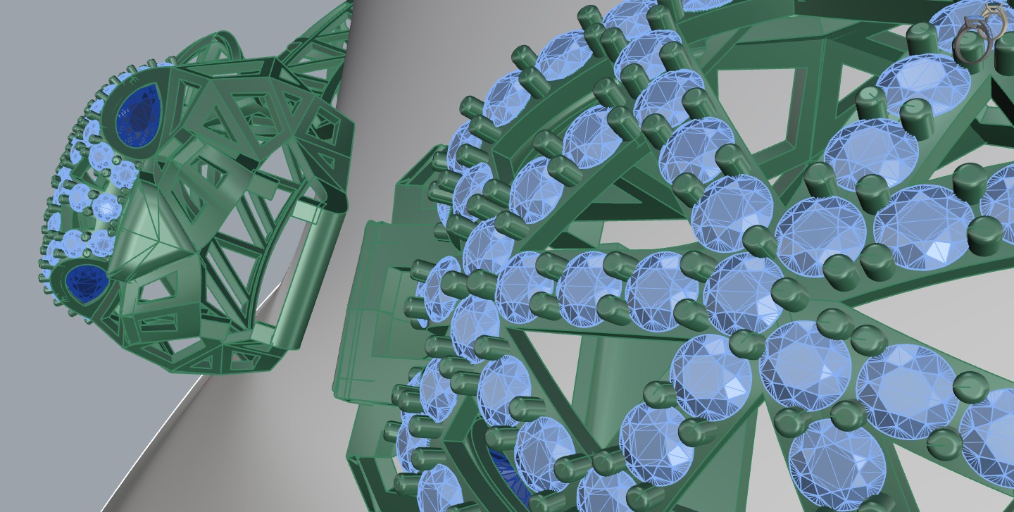 Necklace 3d print model 3D print model_16