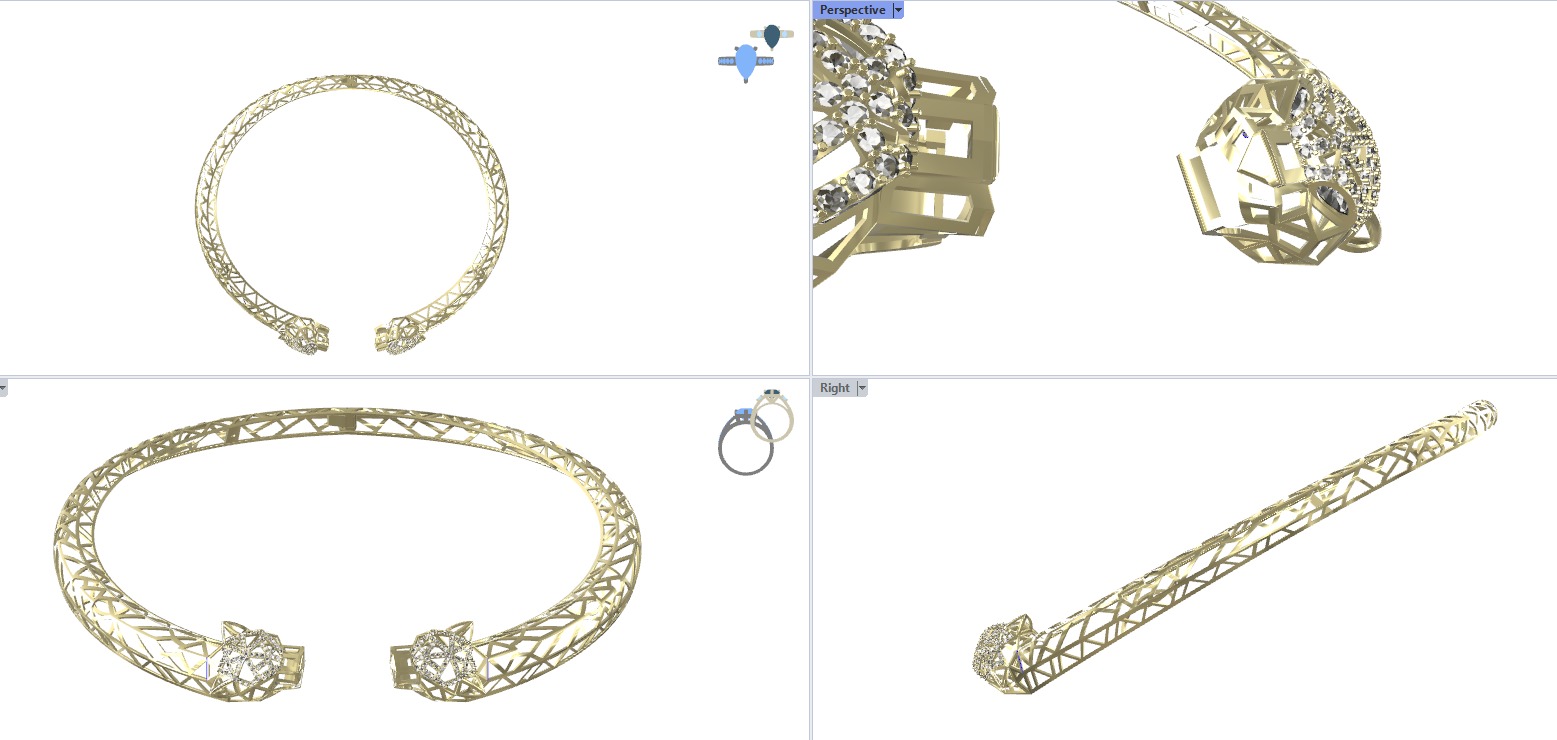 Necklace 3d print model 3D print model_2