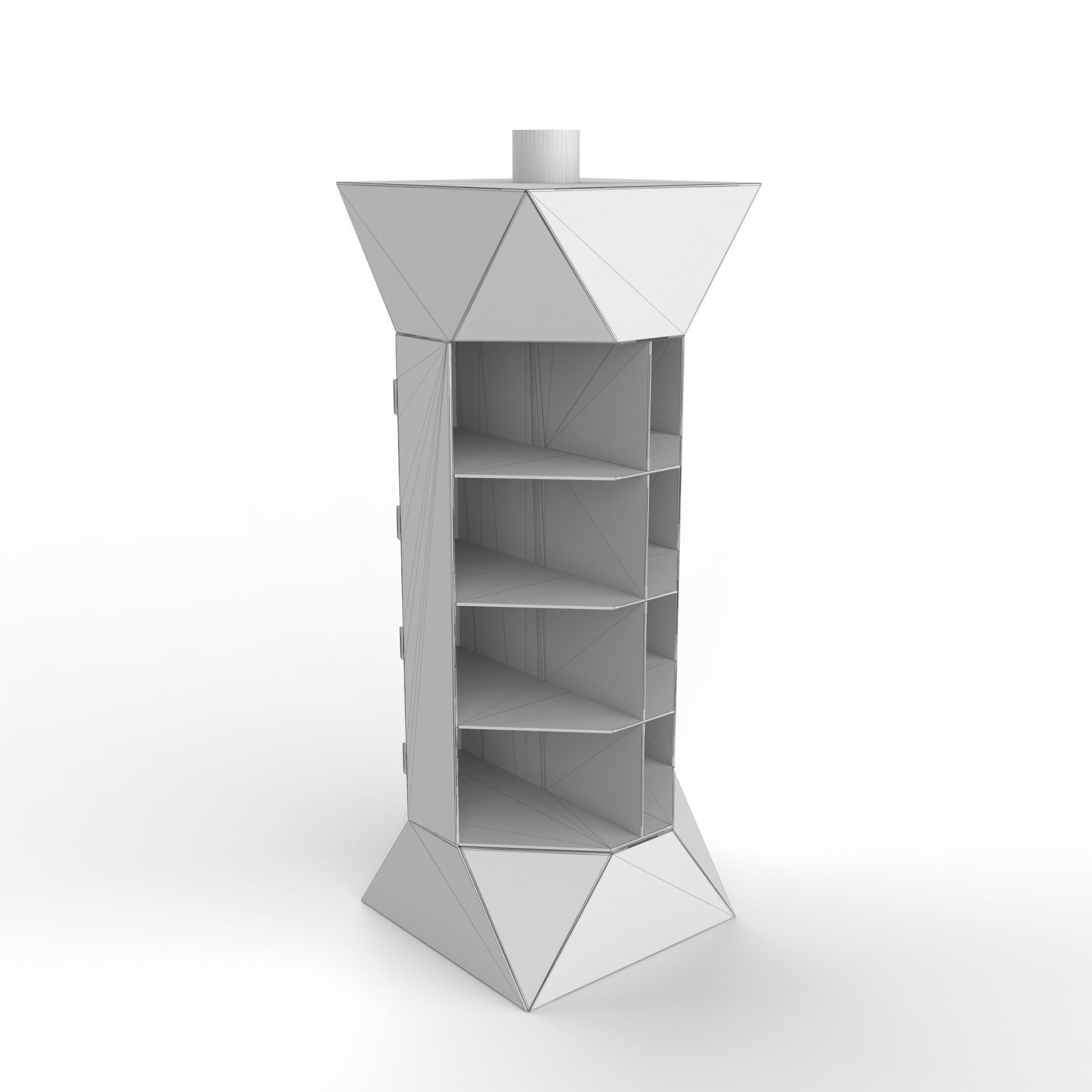 Point of Sale Cardboard Display Stand Texture_4