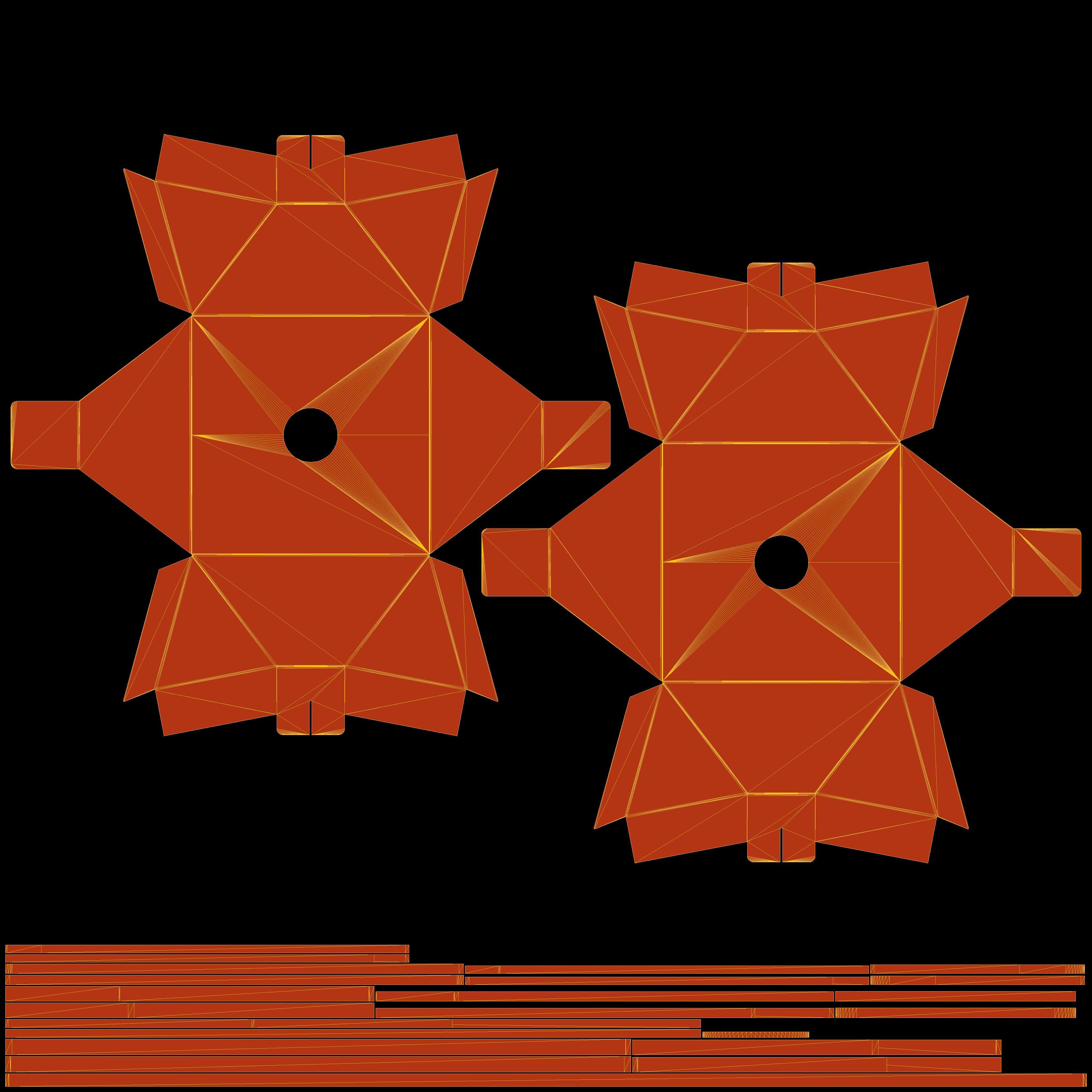 Point of Sale Cardboard Display Stand Texture_19