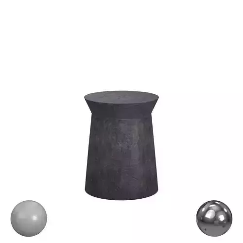 Tapered Side Table Grey Wash