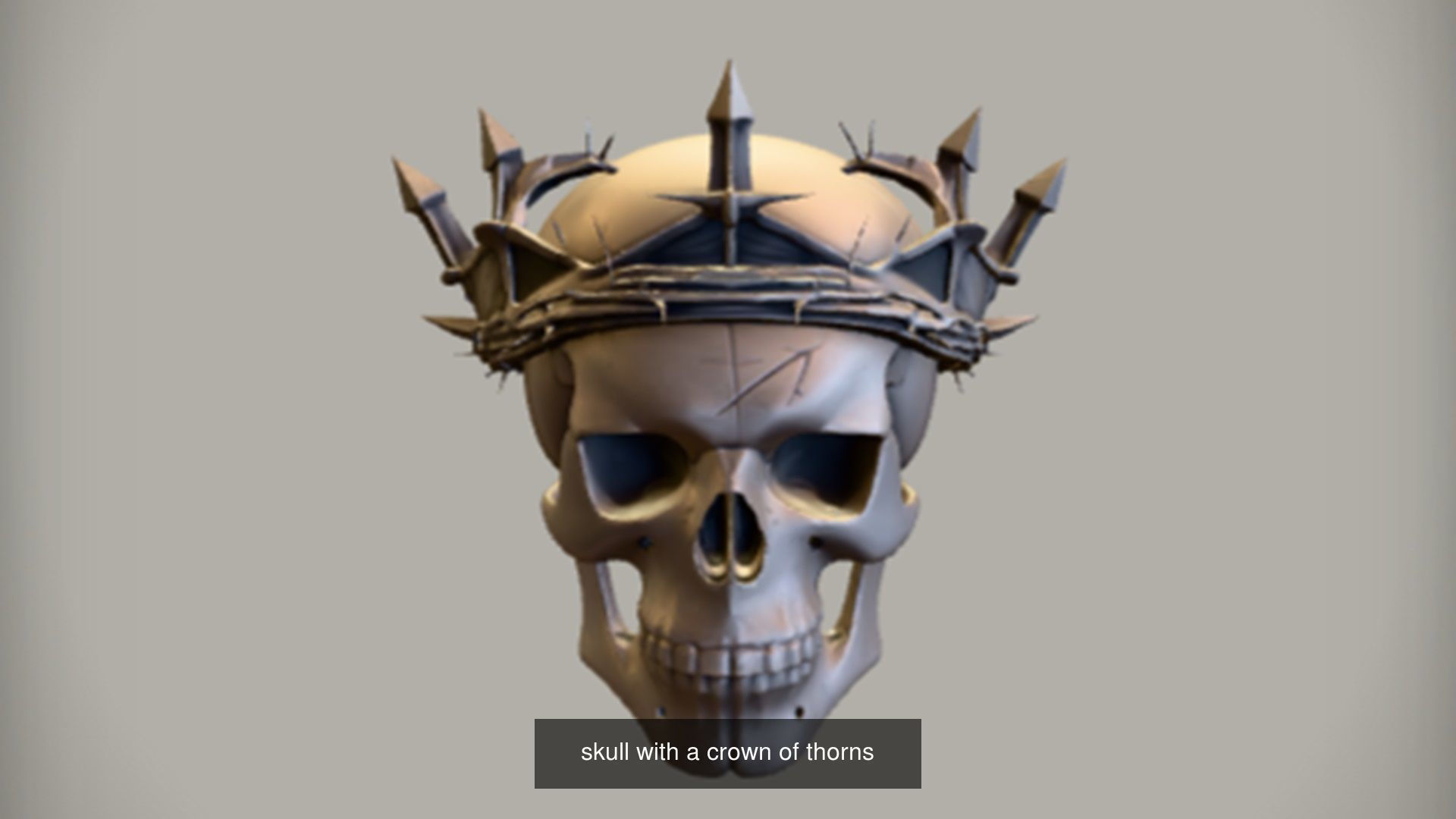 Skull 3D model collection for game ready _37