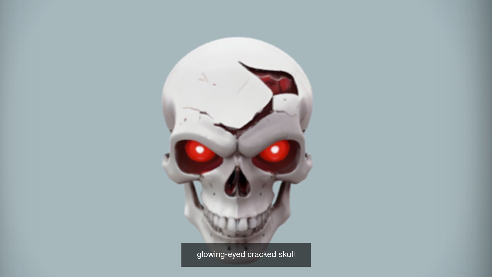 Skull 3D model collection for game ready _44