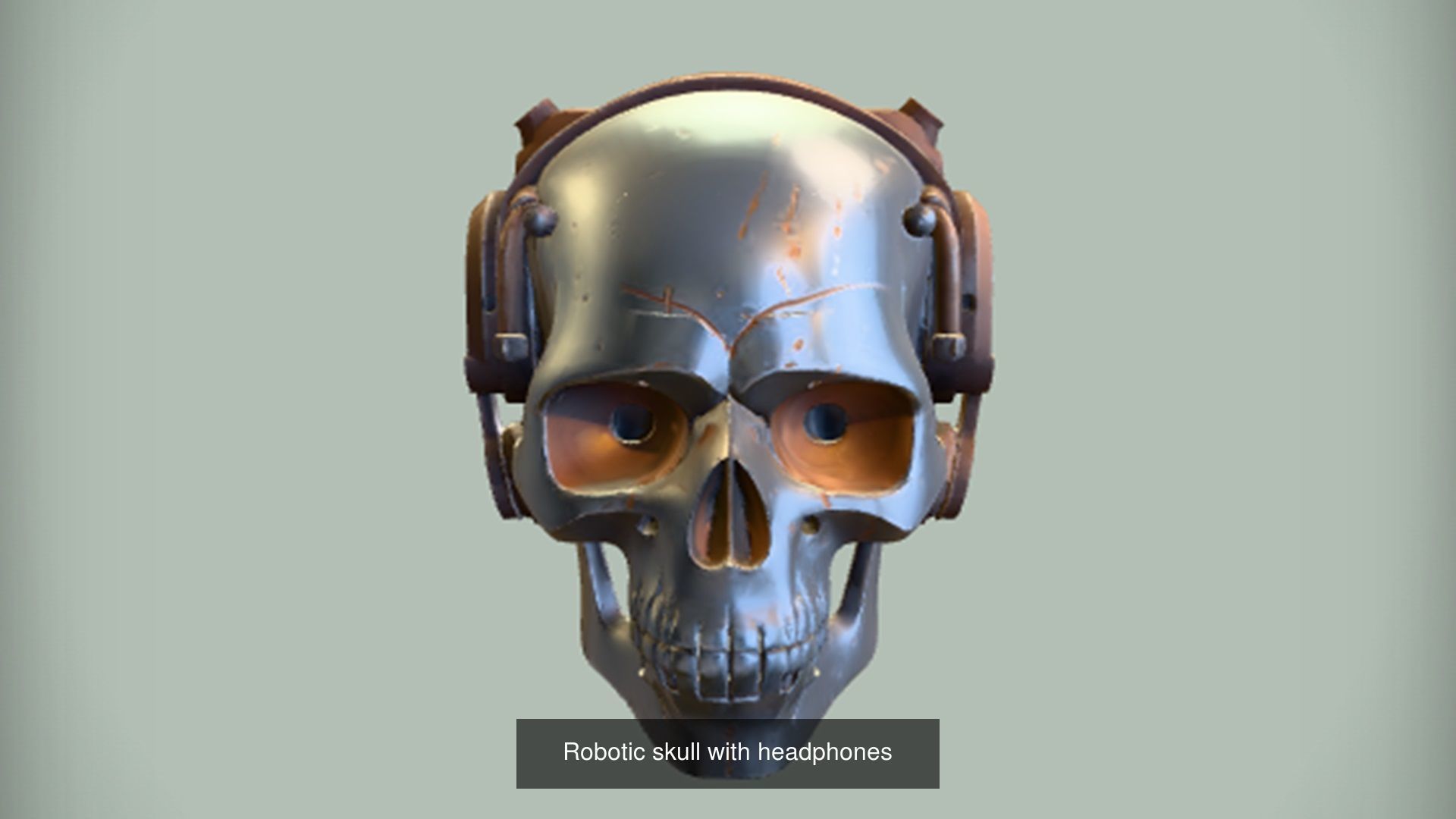 Skull 3D model collection for game ready _66