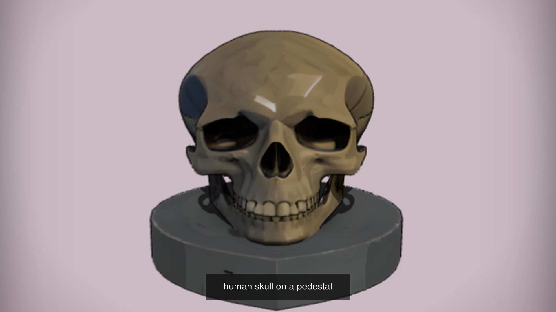 Skull 3D model collection for game ready _23