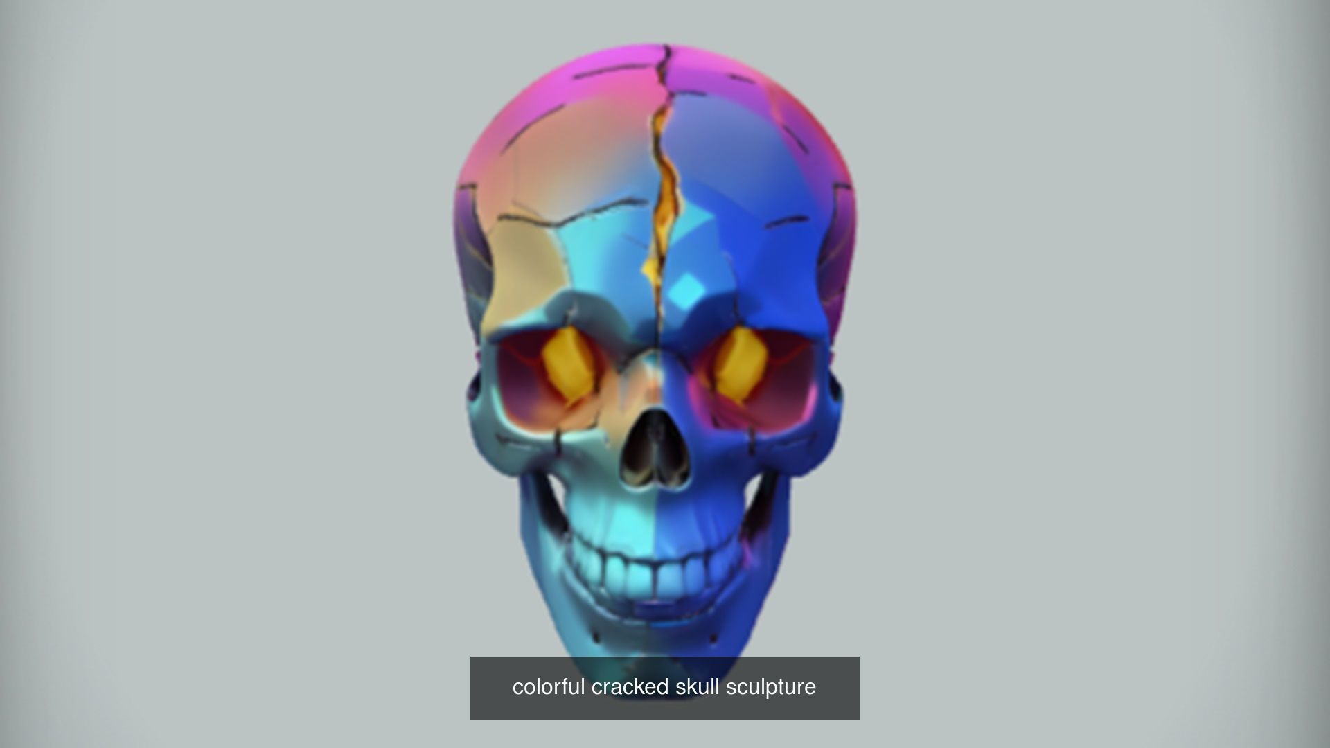 Skull 3D model collection for game ready _52