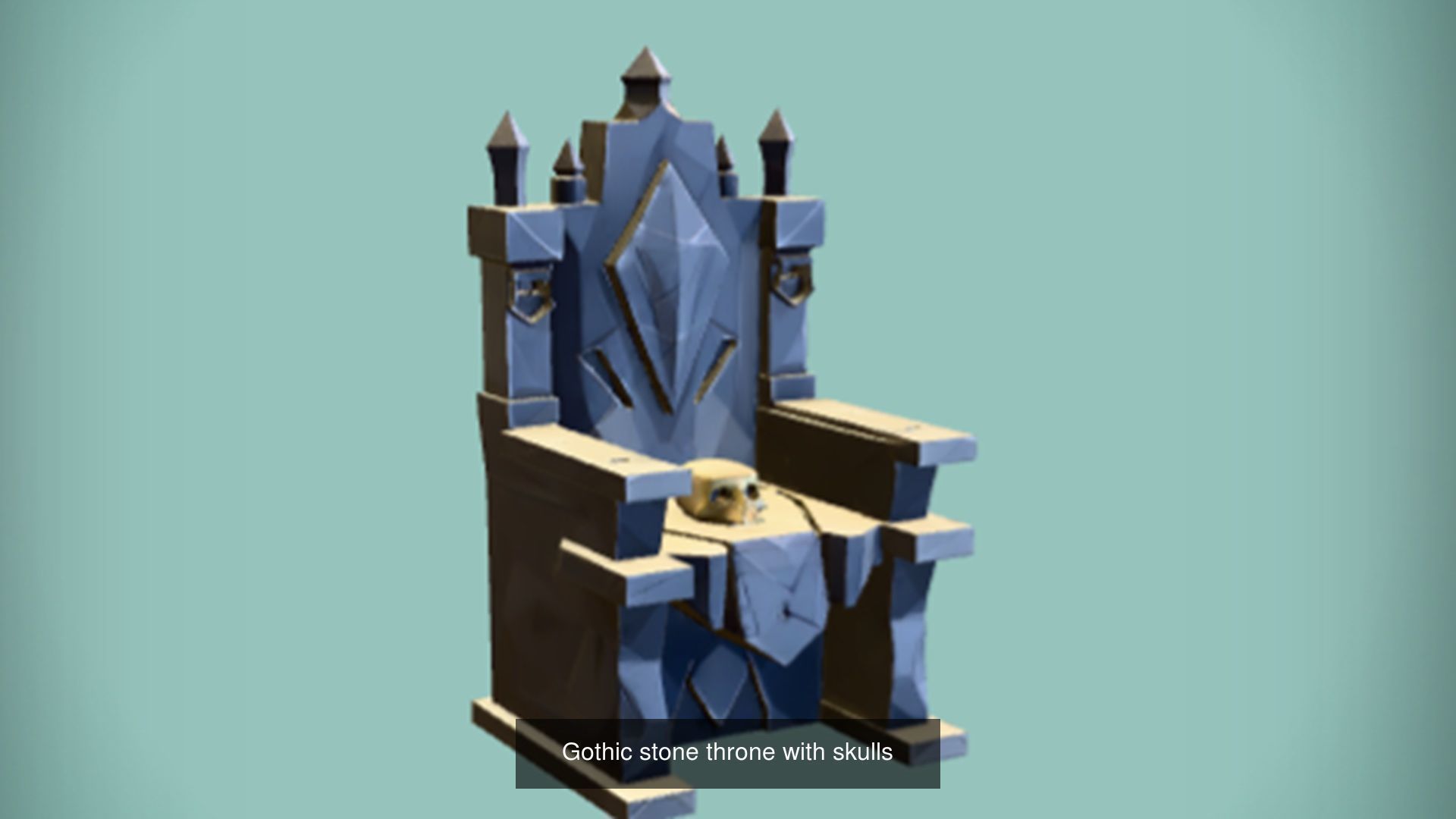 Skull 3D model collection for game ready _19