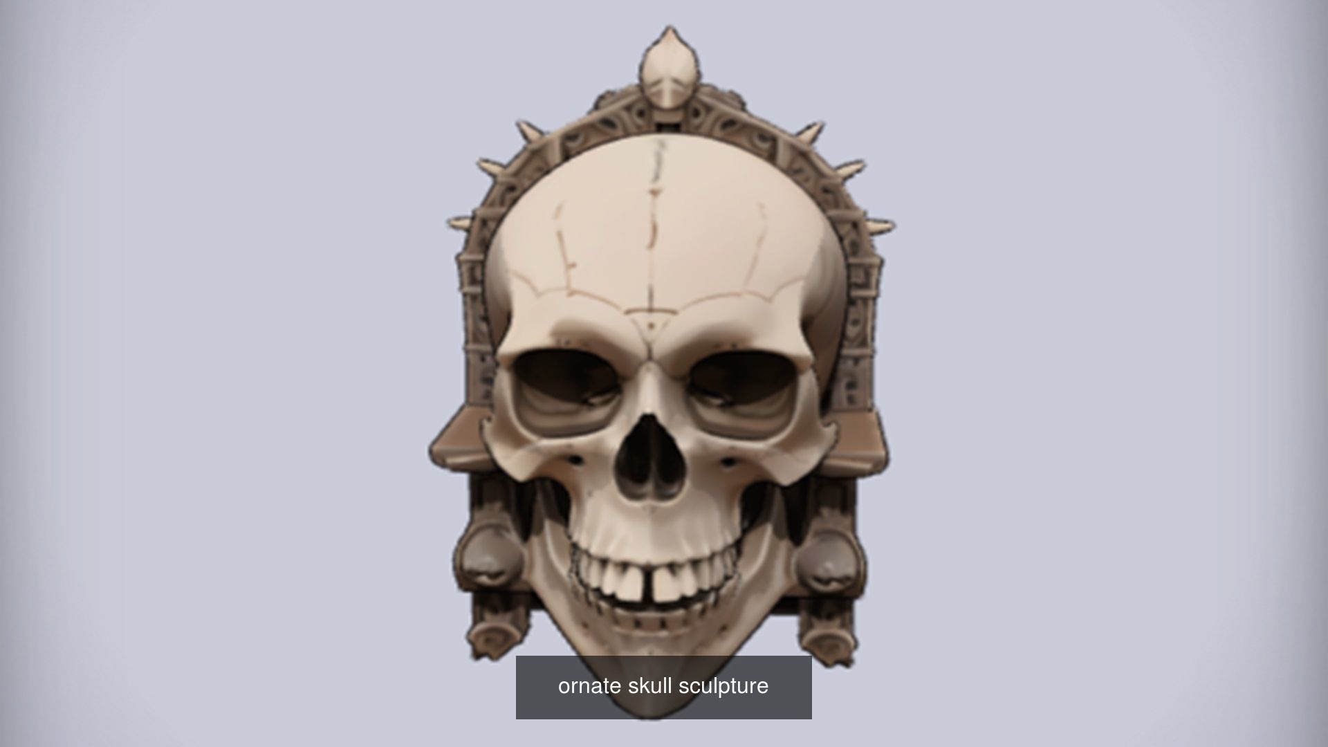 Skull 3D model collection for game ready _54
