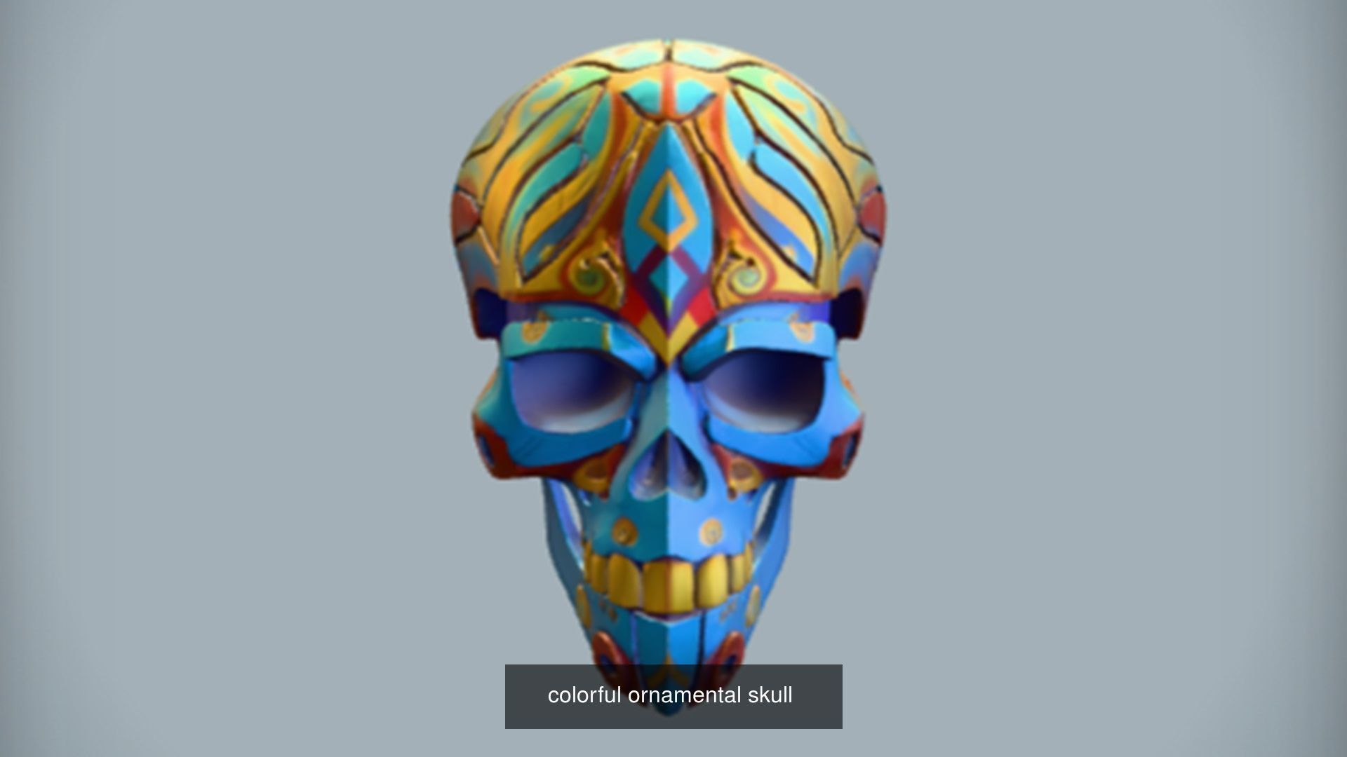 Skull 3D model collection for game ready _49
