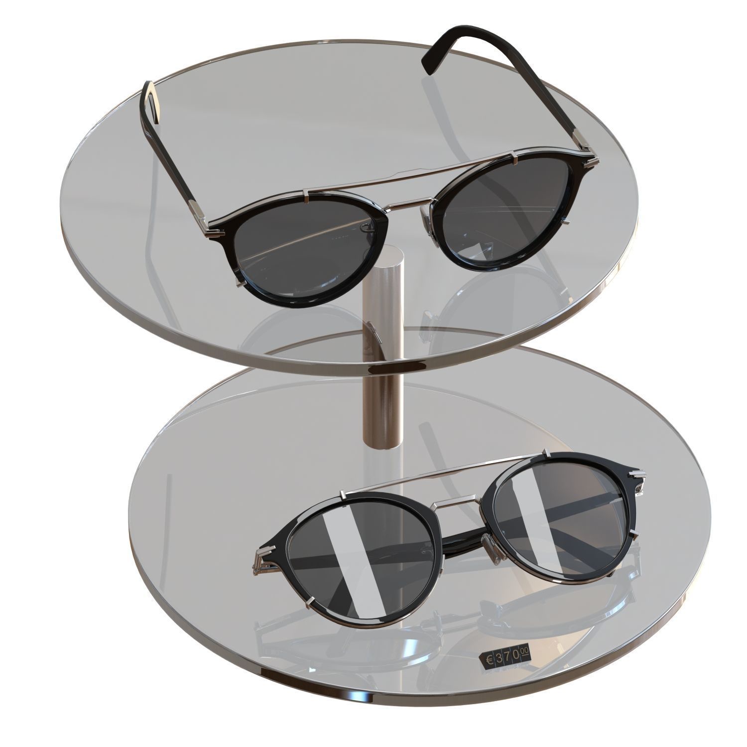 Store Display - Dior - Sunglasses BlackSuit R7U 3D model_1