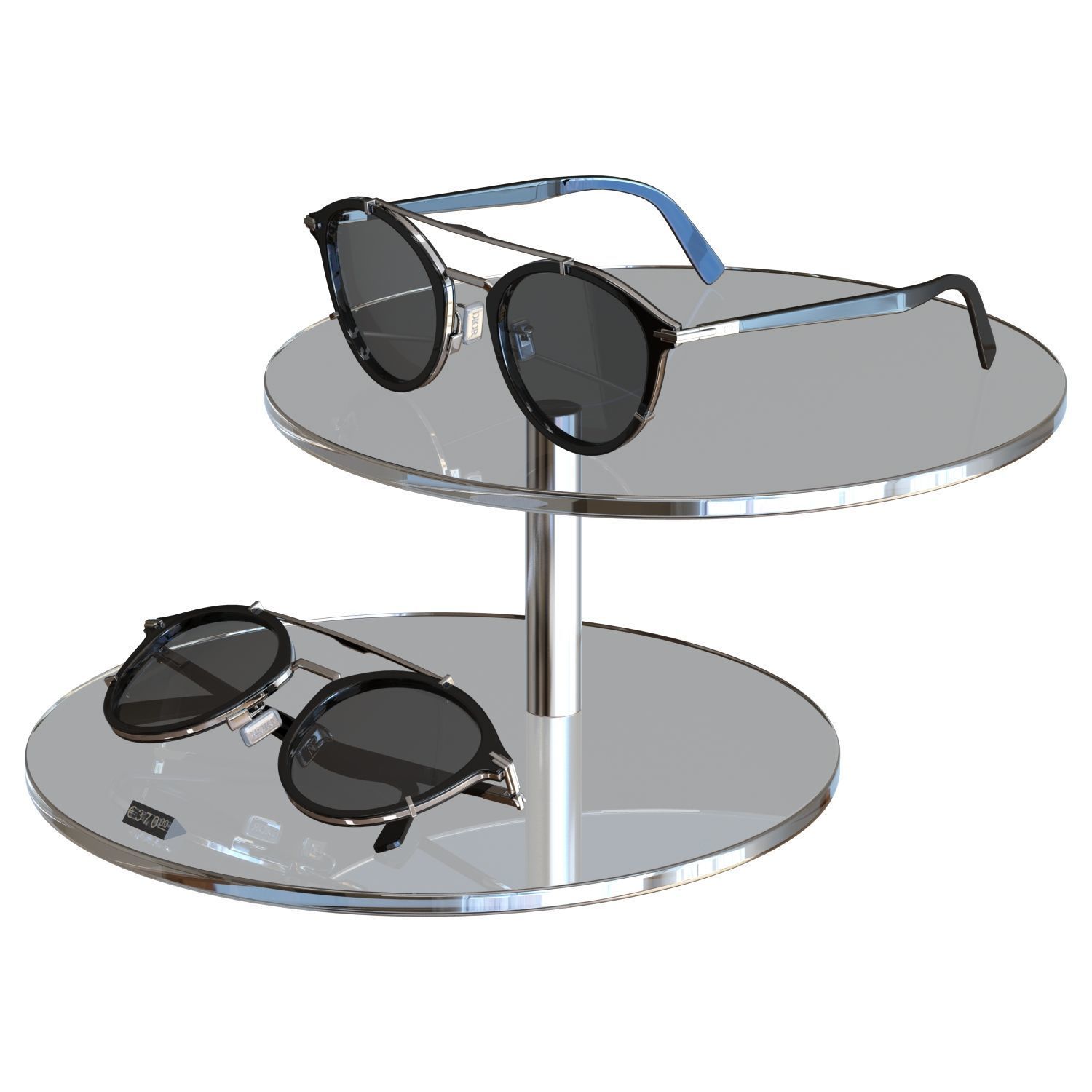 Store Display - Dior - Sunglasses BlackSuit R7U 3D model_2
