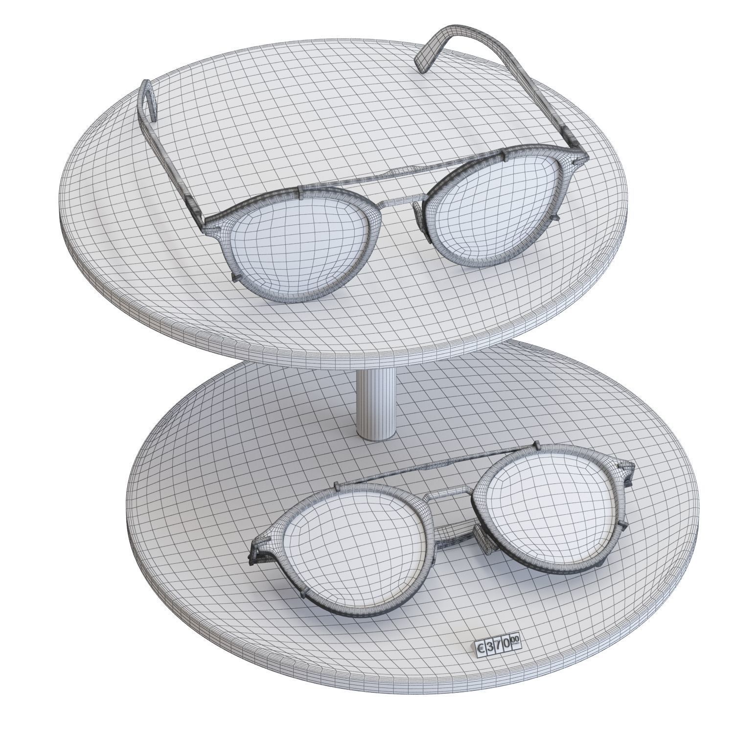 Store Display - Dior - Sunglasses BlackSuit R7U 3D model_7