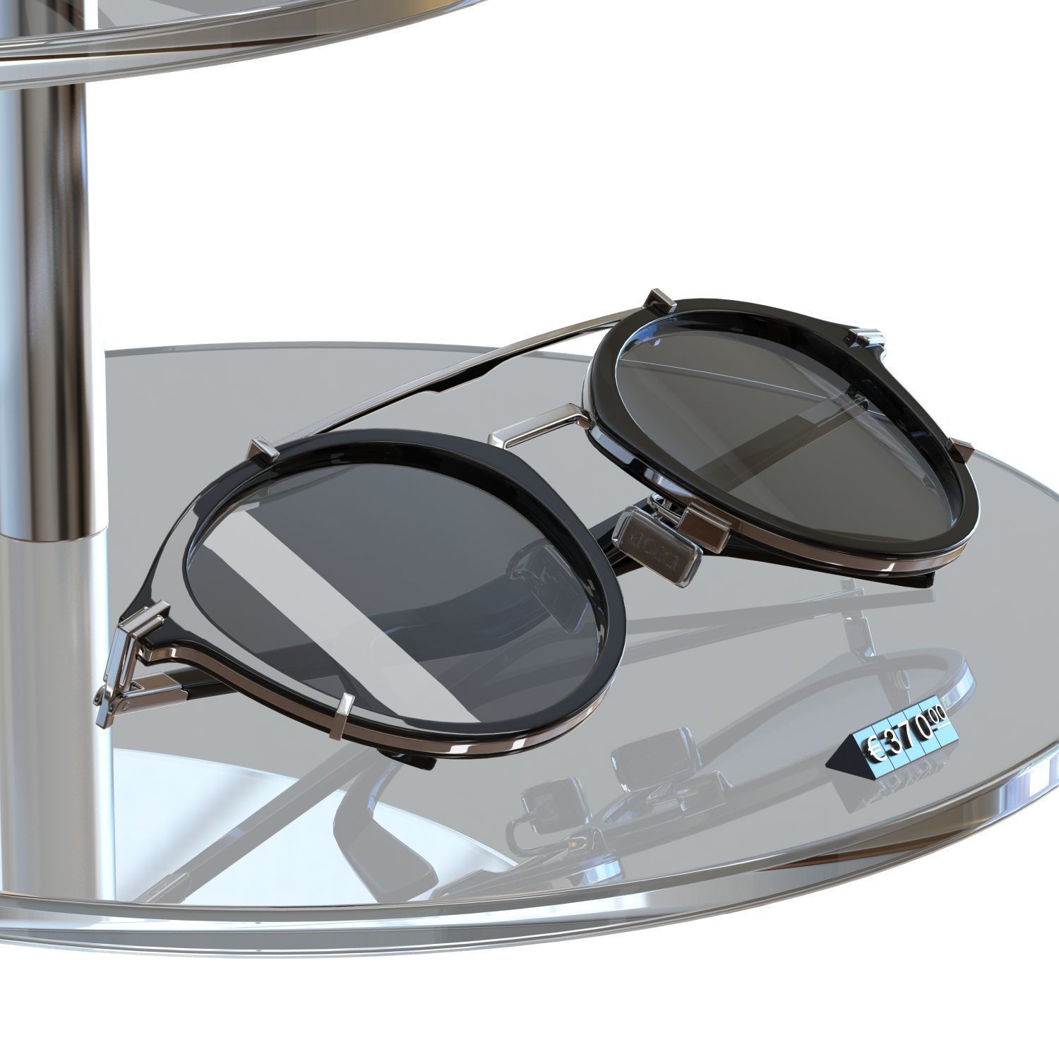 Store Display - Dior - Sunglasses BlackSuit R7U 3D model_4