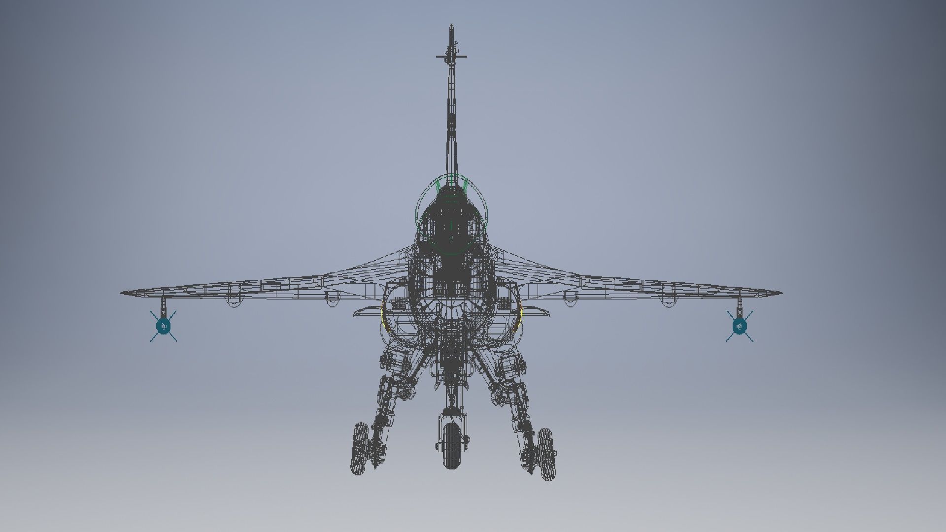 Maiden flight of LCA Navy 3d model 3D model_11