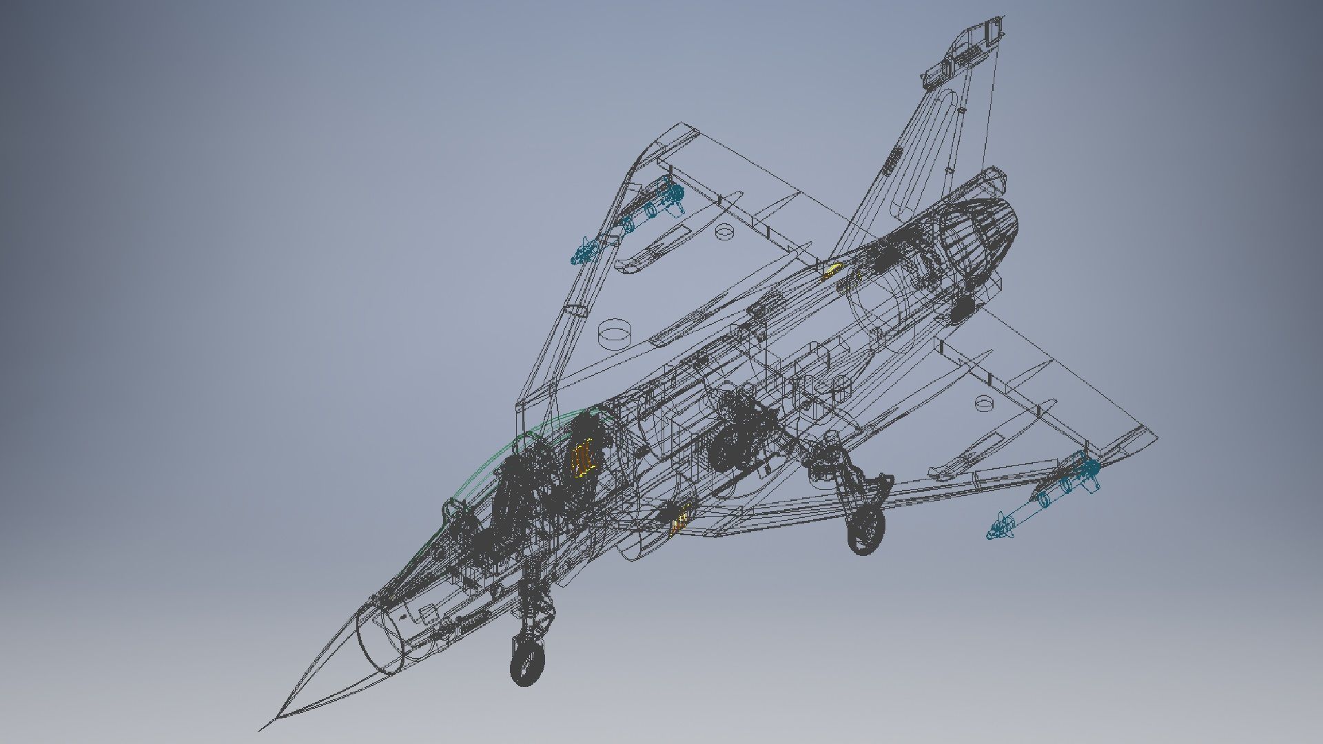 Maiden flight of LCA Navy 3d model 3D model_13