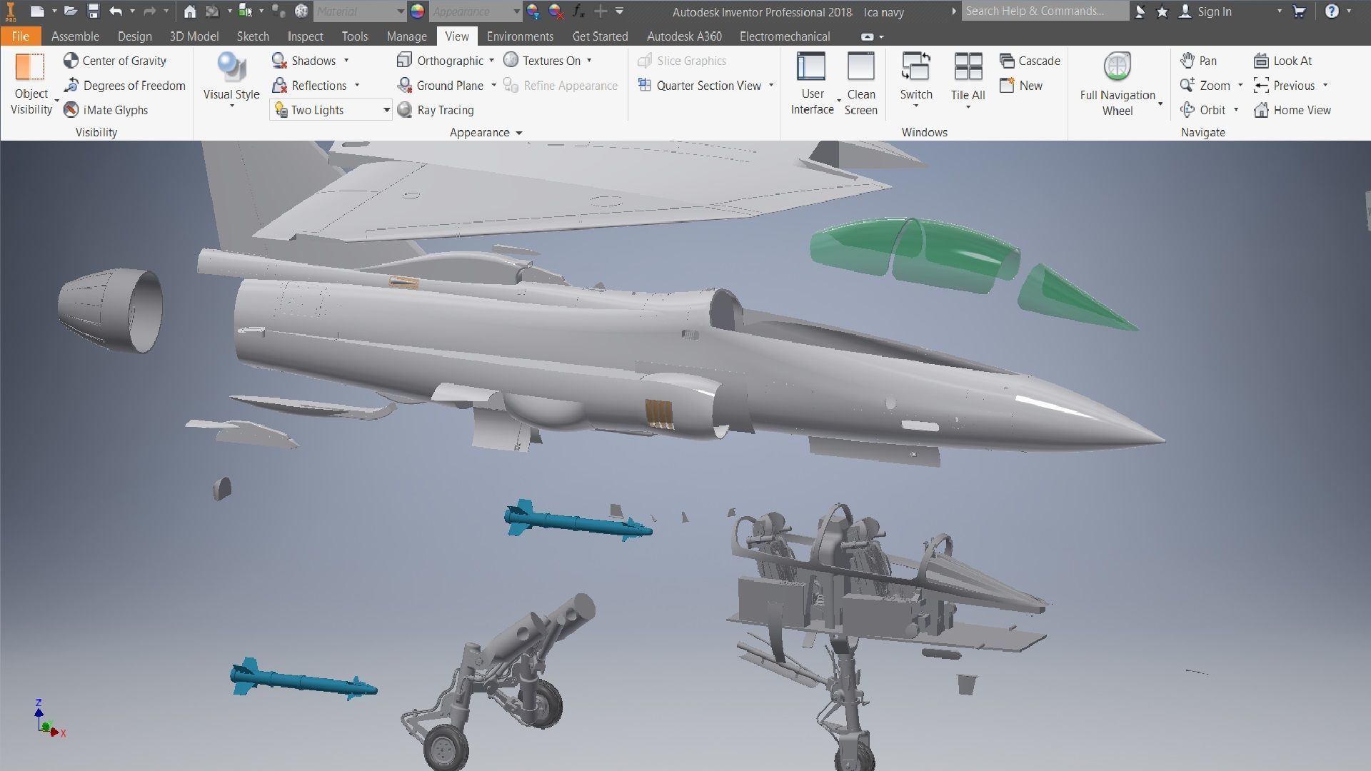 Maiden flight of LCA Navy 3d model 3D model_15