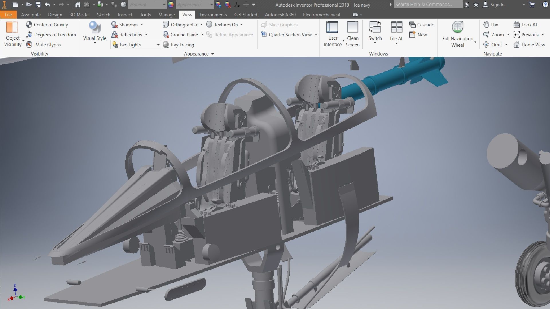 Maiden flight of LCA Navy 3d model 3D model_18