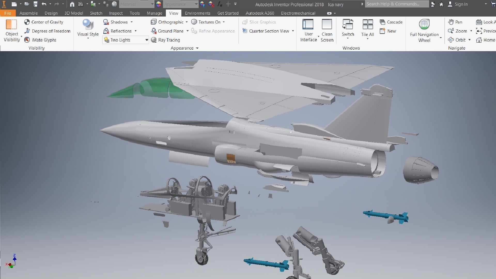 Maiden flight of LCA Navy 3d model 3D model_17