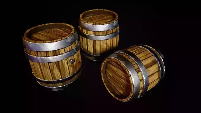 Stylized barrel