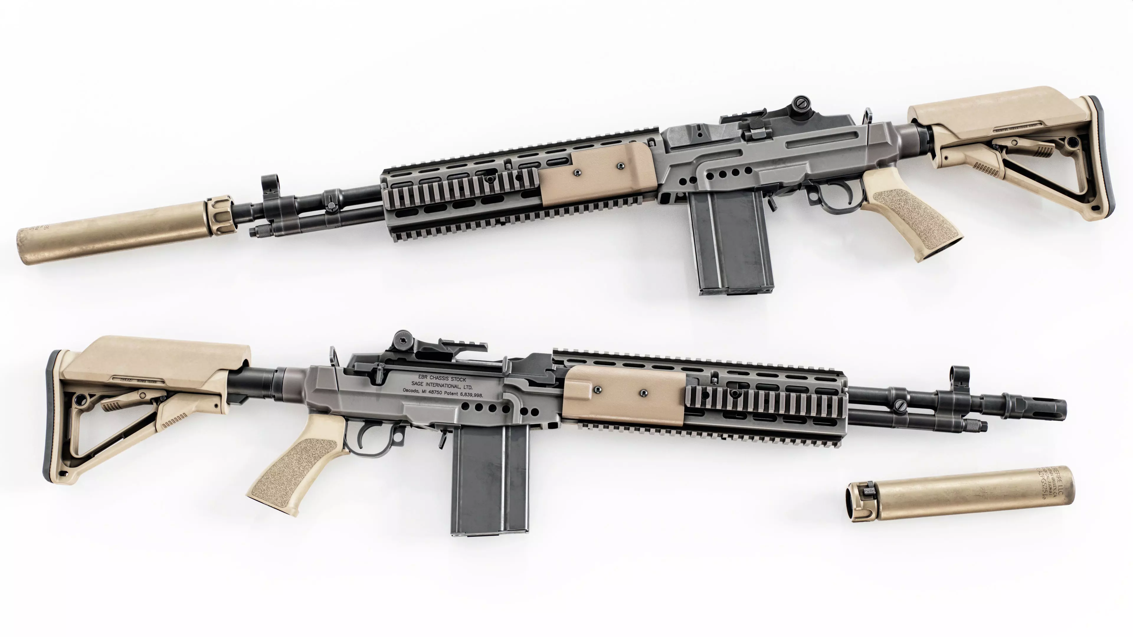 MK14 MOD1 Enhanced Battle Rifle 3D model_0