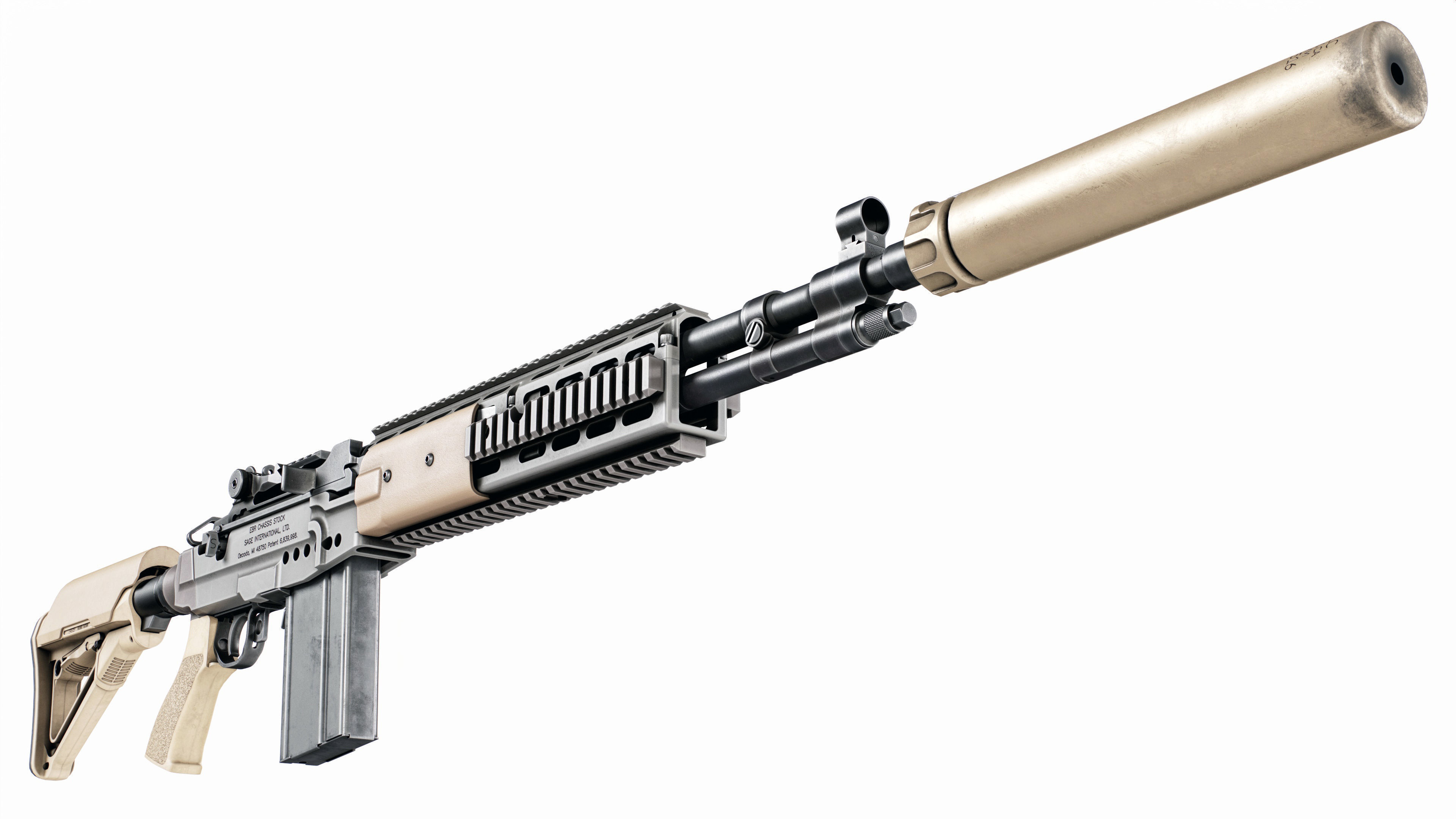 MK14 MOD1 Enhanced Battle Rifle 3D model_12