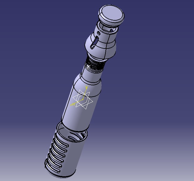 Water Bottle 3D print model_9
