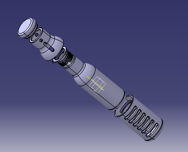 Water Bottle 3D print model_19