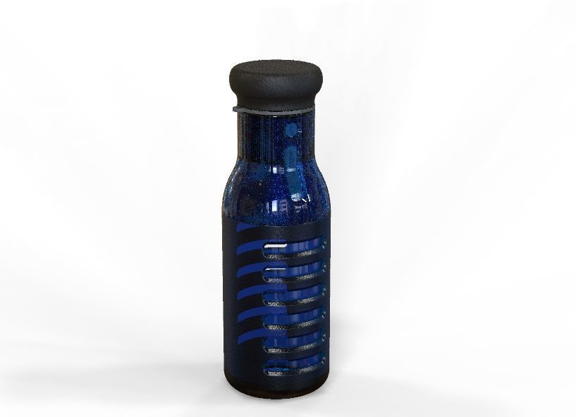 Water Bottle 3D print model_57