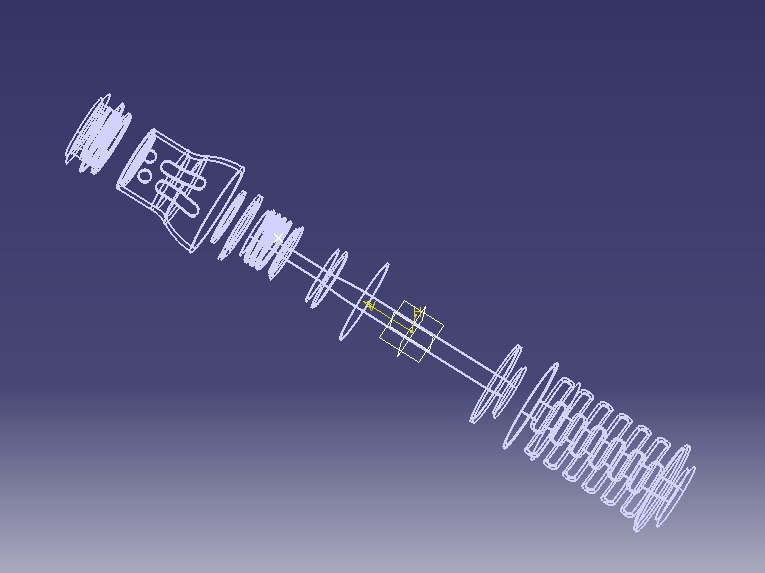 Water Bottle 3D print model_16