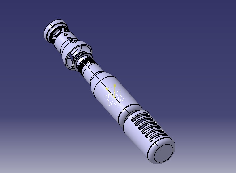 Water Bottle 3D print model_11