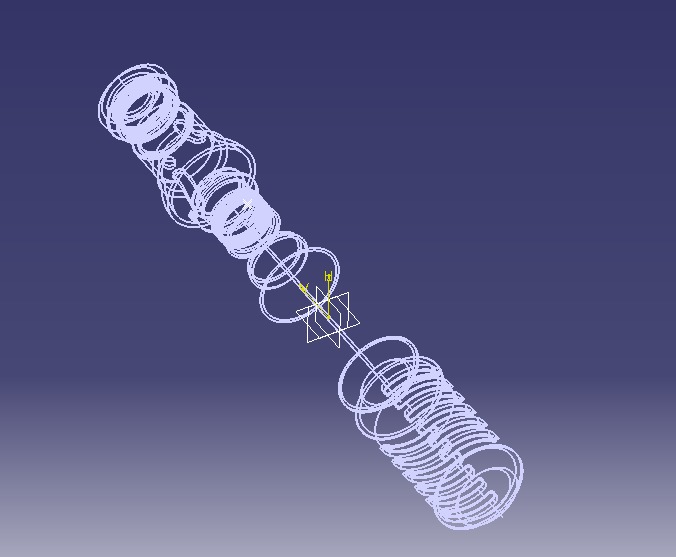 Water Bottle 3D print model_12