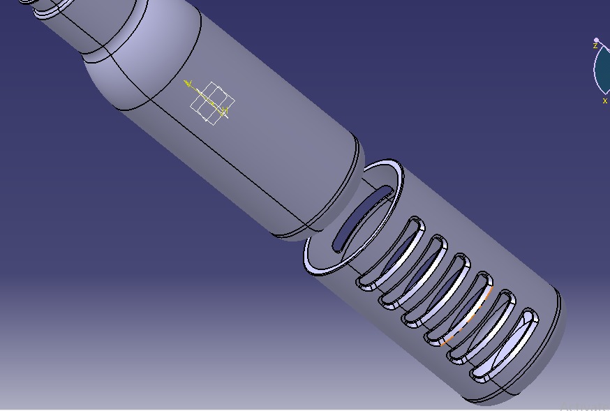 Water Bottle 3D print model_23