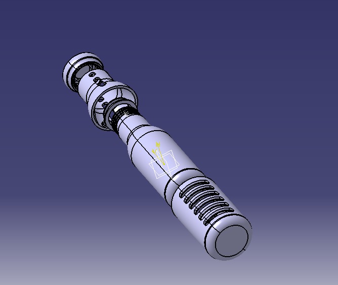 Water Bottle 3D print model_17